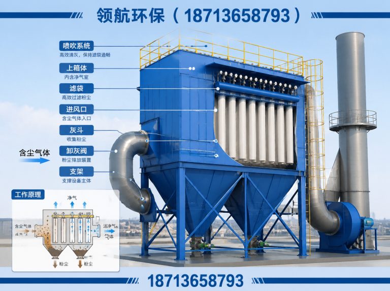 河北布袋除尘器展示图